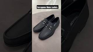 Ferragamo Moccasin with Gancini Ornament Black luxury luxuryshoes ferragamo [upl. by Nairadas]