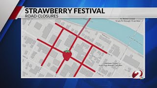 Roads to close for Troy Strawberry Festival [upl. by Omor740]