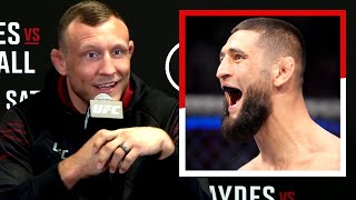 Jack Hermansson Was Surprised When Khamzat Chimaev Showed Up on the Doorstep to Train  UFC London [upl. by Soiritos]