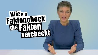 Wie ein Faktencheck die Fakten vercheckt [upl. by Eilyac]