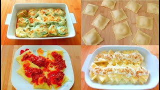 3 PRIMI PIATTI CHE DEVI PROVARE PER PASQUA  RICETTE PASTA FRESCA RIPIENA FATTA IN CASA [upl. by Sievert784]