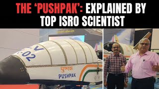 ISRO Pushpak Viman Launch Vehicle Test  The Pushpak Explained By Top ISRO Scientist [upl. by Ayhdnas435]