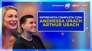 ANDRESSA URACH E ARTHUR URACH  ENTREVISTA COMPLETA [upl. by Razaele448]