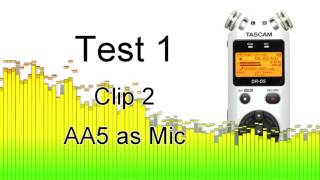 HiGain Speaker Listening Amplifier Circuit Kit  AA5 Demonstration [upl. by Gwyneth]