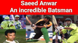 Saeed Anwar A prolific Batsman  Glorious Career amp Records [upl. by Ybbed97]