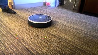 Product Review iRobot Roomba 880 Demo [upl. by Drusi]