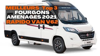 Meilleur fourgon aménagé 2021  Rapido Van V62 2021 [upl. by Mannie]