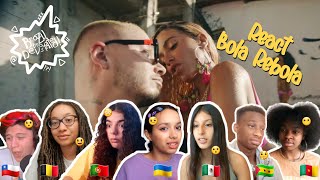 Gringos reagem Anitta  Bola Rebola ft J Balvin ZAAC Tropkillaz 🇵🇹🇺🇦🇨🇱🇨🇲🇲🇽🇧🇪🇸🇹 [upl. by Anomis]