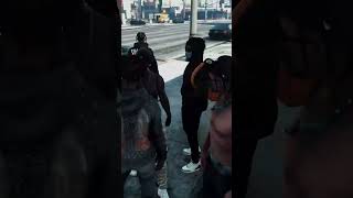 Walking through the hood gone wrong Twitch gta fivem rp g funny [upl. by Karlen353]