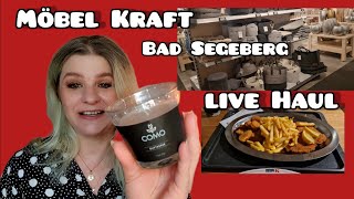 Möbel Kraft Bad Segeberg Live HaulOktober [upl. by Lemra]