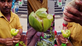 Hog Plum With Bit Lobon  Bangladeshi Street Food [upl. by Channing]