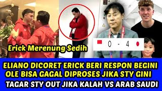 ELIANO DICORET ERICK SEDIH RESPON BEGINI •OLE BISA GAGAL DIPROSES JIKA STY GINI •TAGAR STY OUT VIRAL [upl. by Standing]