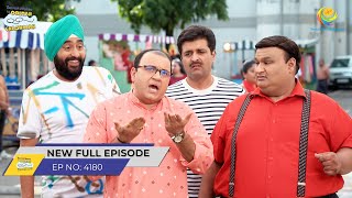 FULL EPISODE 4180 Sabki Nazar Hai 11 Lakh ke Handi Par  Taarak Mehta Ka Ooltah Chashmah [upl. by Eelame]