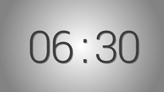 6 Minutes 30 seconds countdown Timer  Beep at the end  Simple Timer six min thirty sec [upl. by Nocam598]