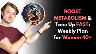 Best Workout Plan for Women Over 40 Weekly Routine [upl. by Nagaer]