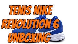 Unboxing Tênis Nike Revolution 6 [upl. by Celin]