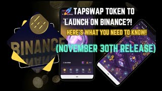 Tap Swap Mining and Listing Update [upl. by Acinoed]