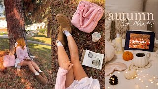 fall diaries 🍂🧸🤎 cozy autumn days new healthy habits amp target home decor shopping vlog 🍁 [upl. by Noeled]