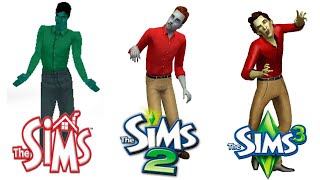 ♦ Zombies  Evolution ♦ Sims 1  Sims 2  Sims 3 [upl. by Notyard879]