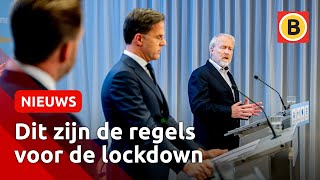 Nederland in lockdown winkels kappers en horeca dicht  Omroep Brabant [upl. by Menell169]