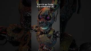 Why is Burntraps Model so WEIRD in FNAF Security Breach fnaf fivenightsatfreddys securitybreach [upl. by Av]