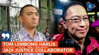 Eks KPK Dorong Tom Lembong Jadi quotJustice Collaboratorquot Bongkar Dugaan Ada Mafia [upl. by Browning]