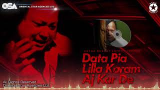 Data Pia Lilla Karam Aj Kar De  Nusrat Fateh Ali Khan  complete full version  OSA Worldwide [upl. by Pudens]