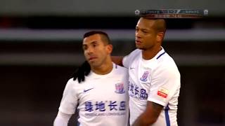 Fredy Guarin Goal  Liaoning Whowin 1X3 Shanghai Shenhua FC  CSL 04112017 [upl. by Dier]