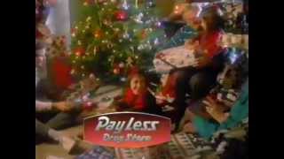 Pay Less Christmas 1989 TV commercial [upl. by Jevon]