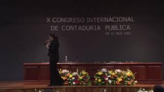 X Congreso Internacional de Contaduría Pública  Dra Ivonne Tapia Villagómez [upl. by Pestana]