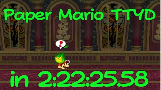 TAS Paper Mario The ThousandYear Door in 2222558 by Malleo [upl. by Sexela]