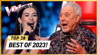 The BEST BLIND AUDITIONS of 2023 on The Voice [upl. by Meekar]