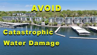 Avoid catastrophic water damage by installing an inexpensive water leak sensor system waterdamage [upl. by Brookhouse]