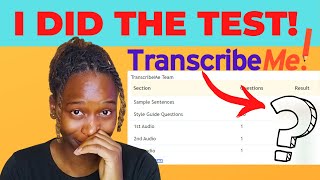 I DID TRANSCRIBEME EXAM  How To PASS TranscribeMe Exam  Step by step Process  Transcription Jobs [upl. by Chanda515]