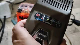 charging a dead battery using oxford battery charger  oximiser [upl. by Ellehcsor297]