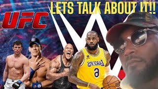 Kwame Brown React To Chael Sonnen Calling Out Lebron James The Rock amp John Cena Legal Drugs He Says [upl. by Enninaej]