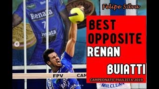 RENAN BUIATTI  BEST OPPOSITE CAMPEONATO PAULISTA 2019 [upl. by Hambley261]