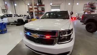 Chevy Tahoe Whelen Treatment prideoutfitting [upl. by Ahsatel]