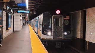 Bay Ridge  95th Street bound R160B Siemens R Train  Prospect Avenue [upl. by Nidla925]