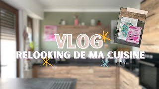 VLOG  JE DECORE ENFIN MA CUISINE ET MES DIY [upl. by Theran]