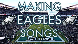 Making Philadelphia Eagles Songs BehindTheScenes [upl. by Yeltnerb46]