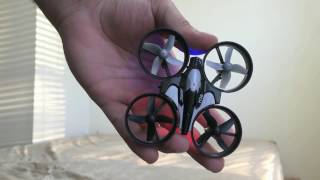 REALACC JJRC H36 Mini Quadcopter Drone Unboxing Flight Test Calibrating Review [upl. by Alvan131]