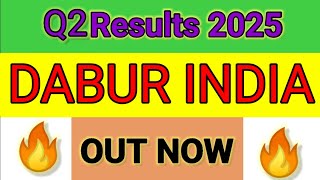 DABUR INDIA Q2 results 2025  DABUR INDIA results today  DABUR INDIA Share News  DABUR INDIA Share [upl. by Hagile]