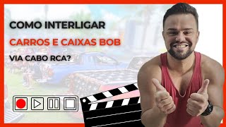 COMO INTERLIGAR CARROS OU CAIXAS RESIDENCIAIS VIA RCA MOSTRANDO DETALHADAMENTE [upl. by Wallinga]