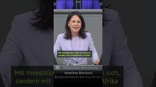 Annalena Baerbock zur COP29 Chance für Europa [upl. by Zetnauq]