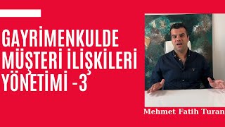 Gayrimenkulde Müşteri İlişkileri Yönetimi3 [upl. by Wooster]