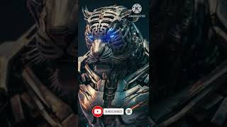 AI incredible Robot animals Tigger Ai videos Amazing Animals AI shorts [upl. by Ayatal]