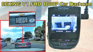 REXING V1 Car Dashcam FHD 1080P Full Review [upl. by Mcallister]