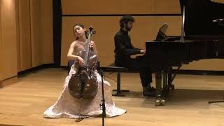 Nahar Eliaz Beethoven Sonata for Piano and Cello op 69 no3 2nd amp 3rd mov [upl. by Sosthenna982]