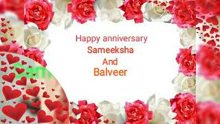 sameeksha balveer anniversary [upl. by Noed]